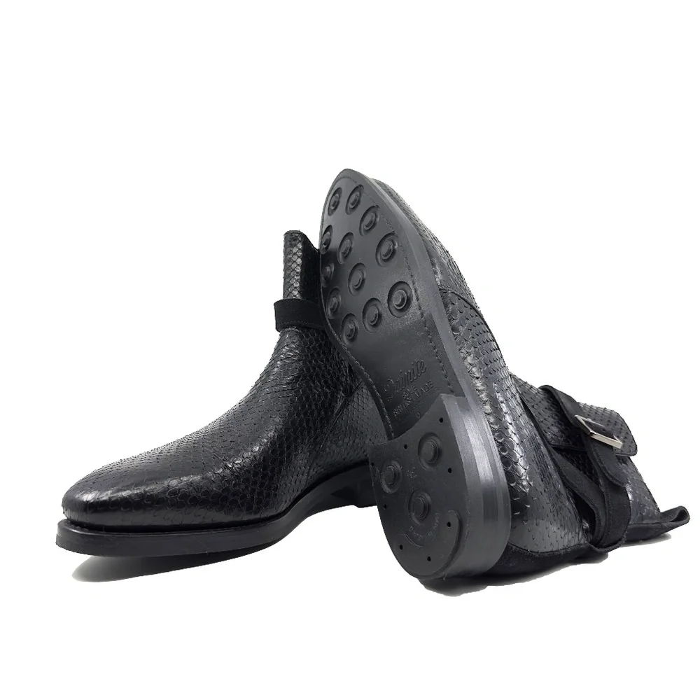 Python Jodhpur Boots by Que Shebley - Picture 3 of 4